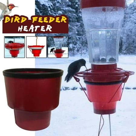 heated bird feeder poles